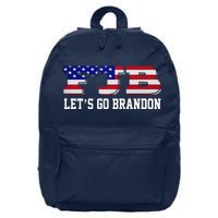 FJB Let's Go Brandon 16 in Basic Backpack