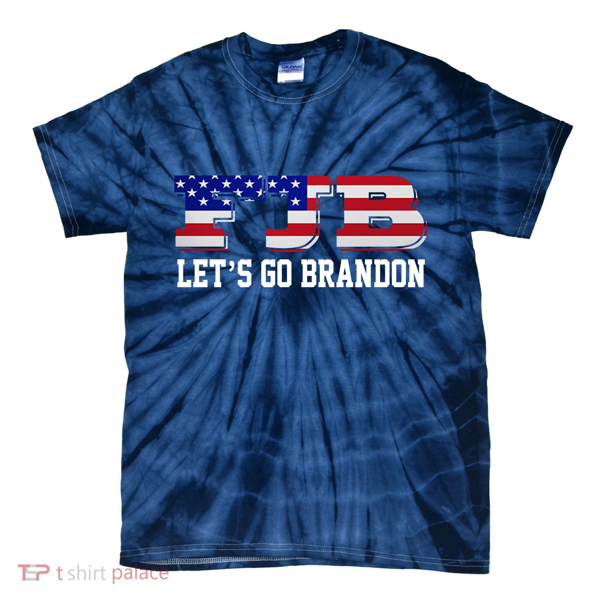 FJB Let's Go Brandon Tie-Dye T-Shirt