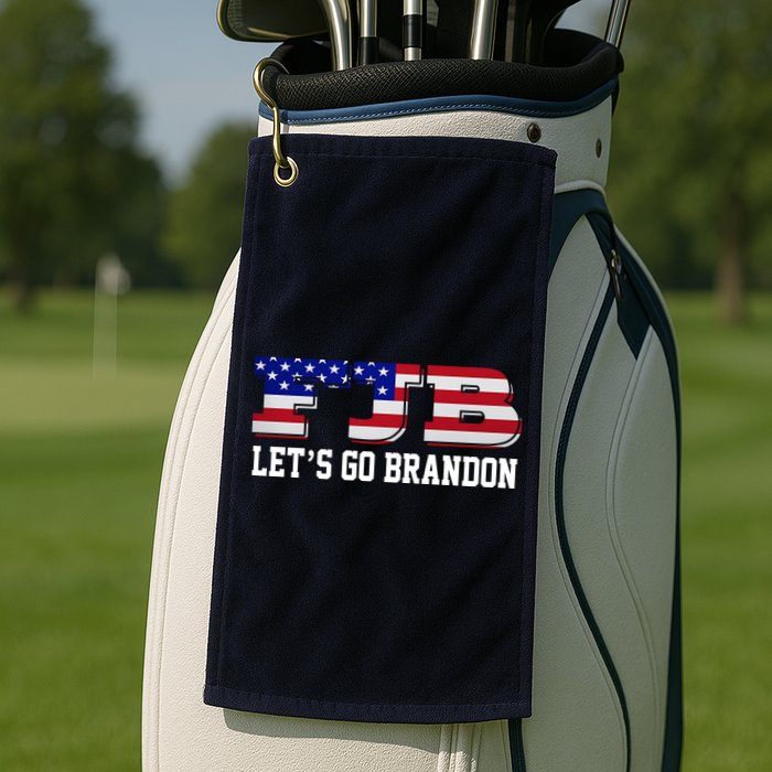 FJB Let's Go Brandon Golf Towel