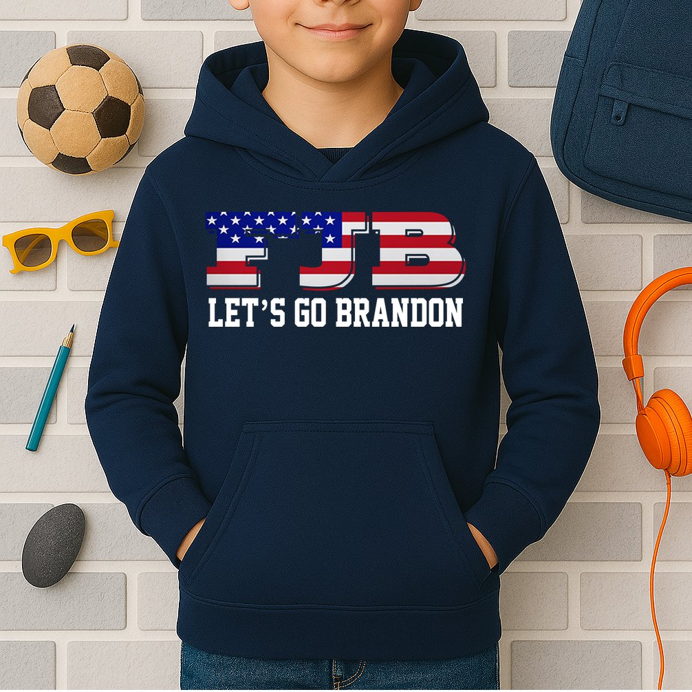 FJB Let's Go Brandon Kids Hoodie
