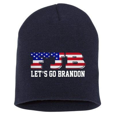 FJB Let's Go Brandon Short Acrylic Beanie