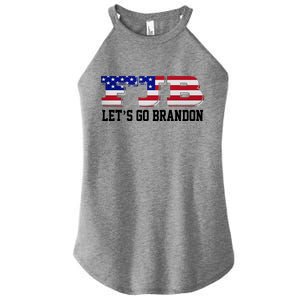 FJB Let's Go Brandon Women's Perfect Tri Rocker Tank