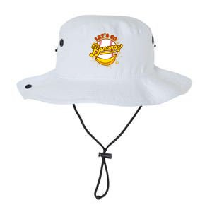 Funny Lets Go Bananas Baseball Logo Legacy Cool Fit Booney Bucket Hat