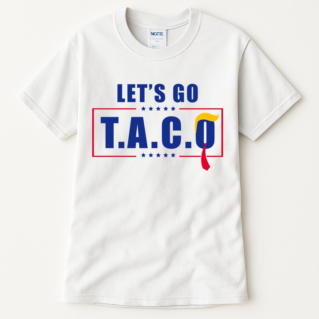 Funny Let's Go Taco Trump Tall T-Shirt