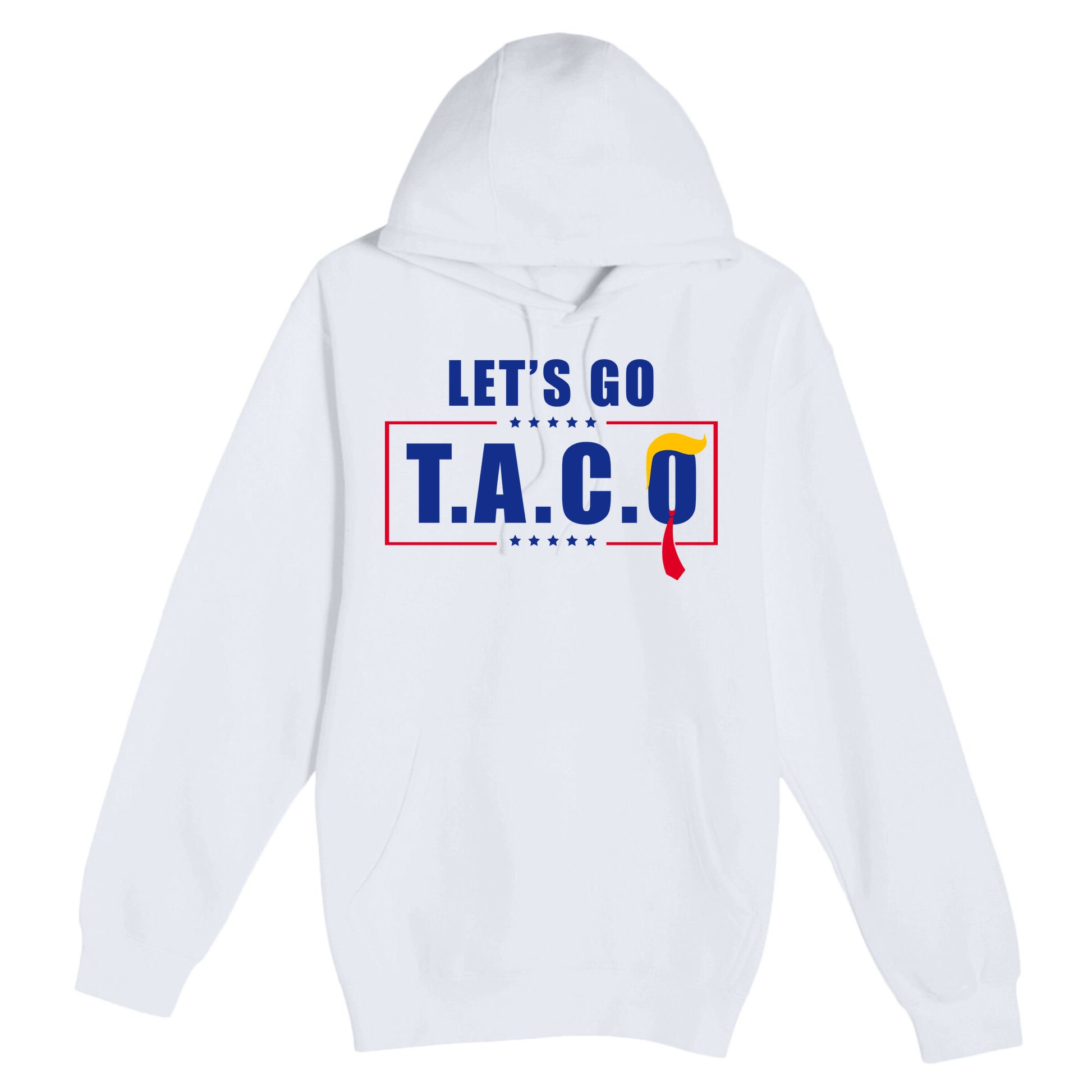 Funny Let's Go Taco Trump Premium Pullover Hoodie