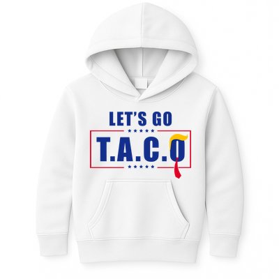 Funny Let's Go Taco Trump Kids Hoodie