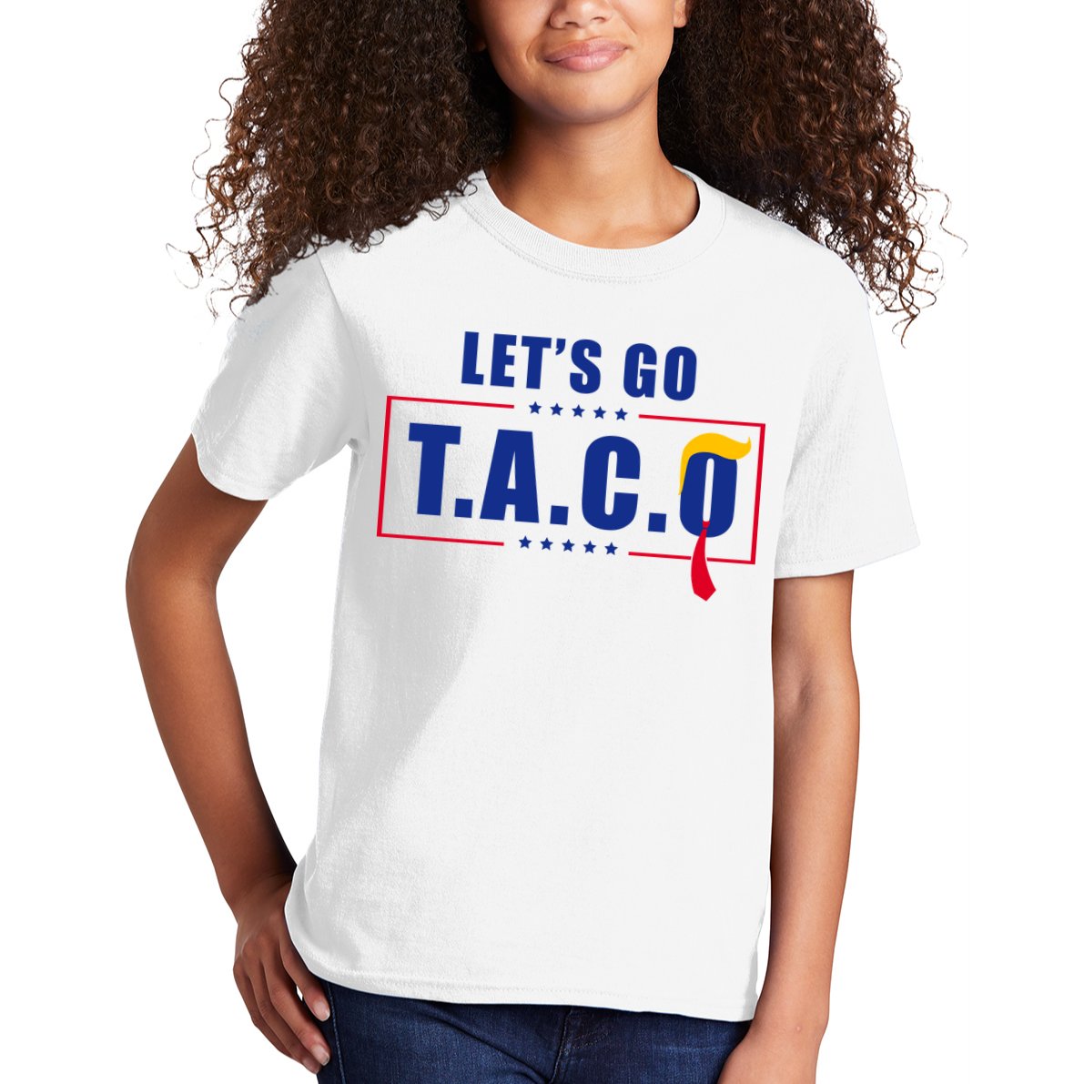Funny Let's Go Taco Trump Kids T-Shirt