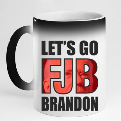 FJB Let's Go Brandon 11oz Black Color Changing Mug