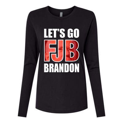 FJB Let's Go Brandon Womens Cotton Relaxed Long Sleeve T-Shirt