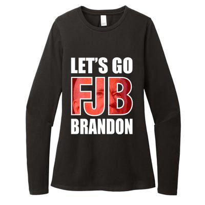 FJB Let's Go Brandon Womens CVC Long Sleeve Shirt