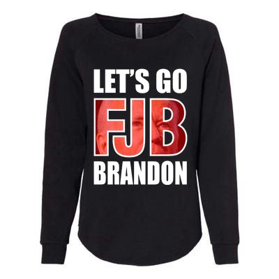 FJB Let's Go Brandon Womens California Wash Sweatshirt