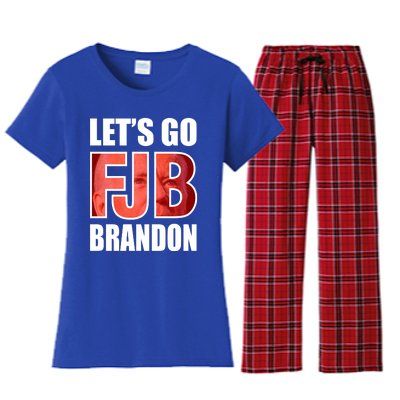 FJB Let's Go Brandon Women's Flannel Pajama Set