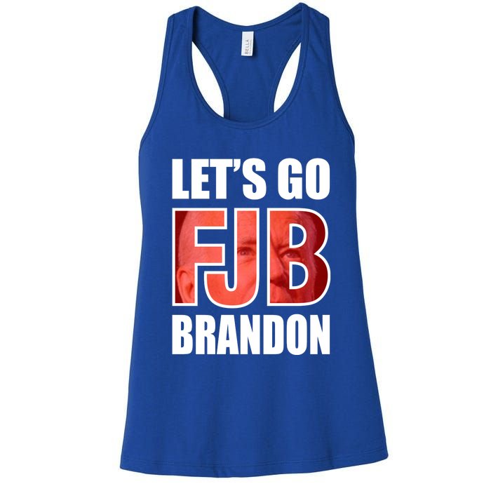 FJB Let's Go Brandon Women's Racerback Tank