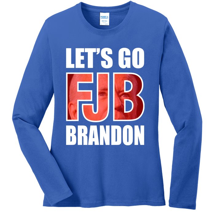 FJB Let's Go Brandon Ladies Long Sleeve Shirt