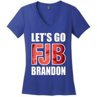 FJB Let's Go Brandon Women's V-Neck T-Shirt