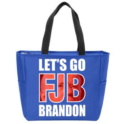 FJB Let's Go Brandon Zip Tote Bag