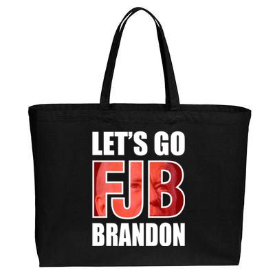 FJB Let's Go Brandon Cotton Canvas Jumbo Tote