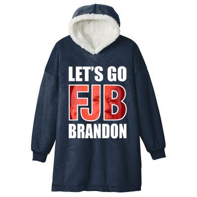 FJB Let's Go Brandon Hooded Wearable Blanket