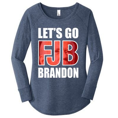 FJB Let's Go Brandon Women's Perfect Tri Tunic Long Sleeve Shirt