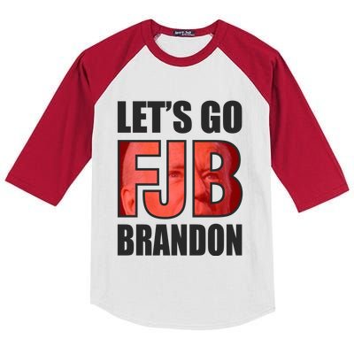 FJB Let's Go Brandon Kids Colorblock Raglan Jersey