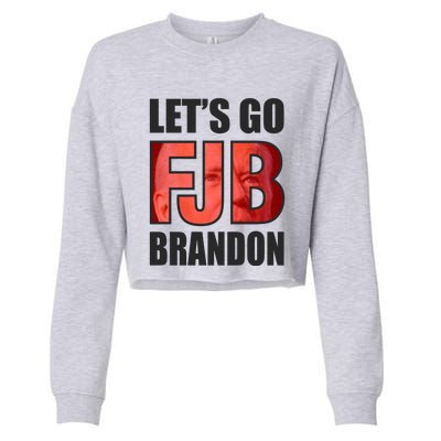 FJB Let's Go Brandon Cropped Pullover Crew