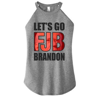 FJB Let's Go Brandon Women's Perfect Tri Rocker Tank