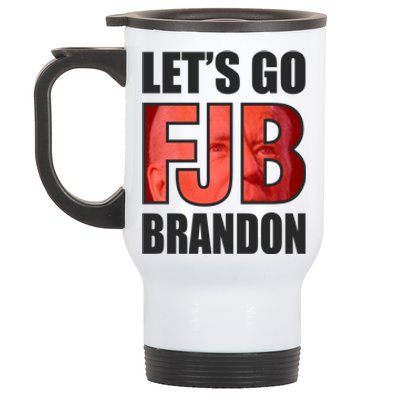 FJB Let's Go Brandon Stainless Steel Travel Mug