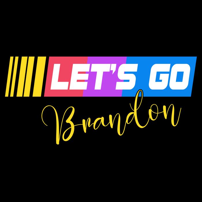 FJB Let's Go Brandon Anti Biden Chant Racing Logo Impact Tech Backpack