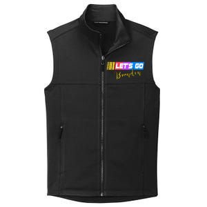 FJB Let's Go Brandon Anti Biden Chant Racing Logo Collective Smooth Fleece Vest