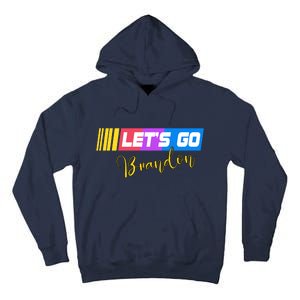 FJB Let's Go Brandon Anti Biden Chant Racing Logo Tall Hoodie