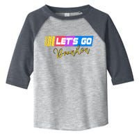 FJB Let's Go Brandon Anti Biden Chant Racing Logo Toddler Fine Jersey T-Shirt