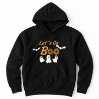 Funny Lets Go Boo Ghost Happy Halloween Hoodie