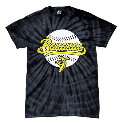 Funny LetS Go Bananas Tie-Dye T-Shirt