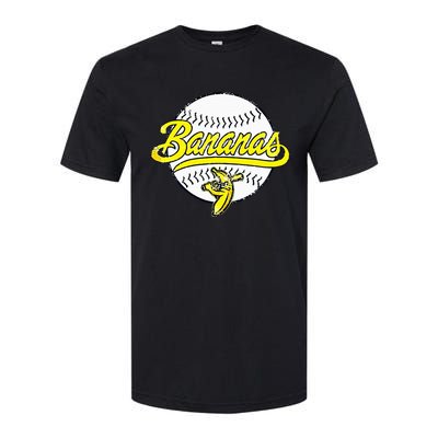 Funny LetS Go Bananas Softstyle® CVC T-Shirt