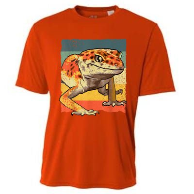 Funny Leopard Gecko Design For Women Gecko Lover Cooling Performance Crew T-Shirt