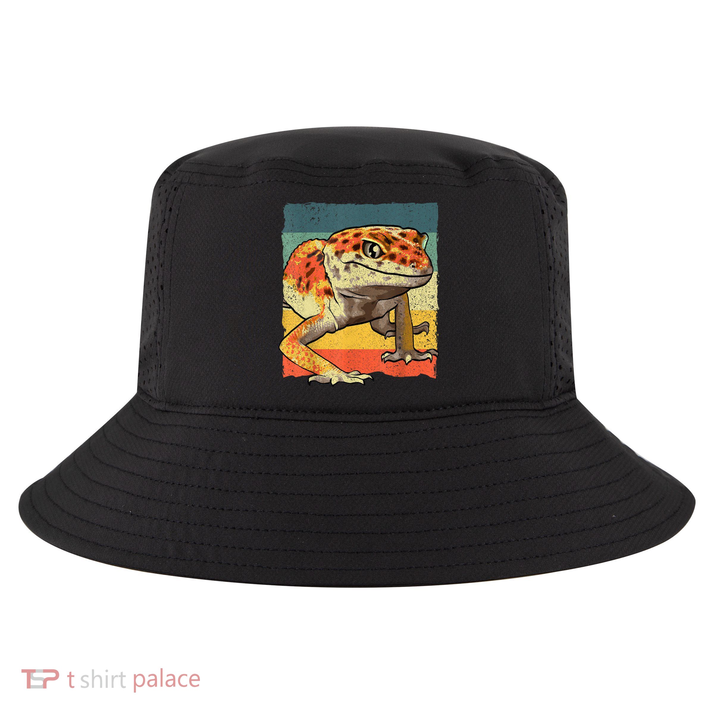 Funny Leopard Gecko Design For Women Gecko Lover Cool Comfort Performance Bucket Hat
