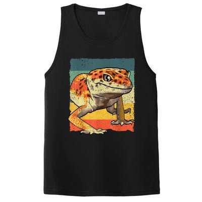 Funny Leopard Gecko Design For Women Gecko Lover PosiCharge Competitor Tank