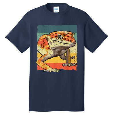 Funny Leopard Gecko Design For Women Gecko Lover Tall T-Shirt