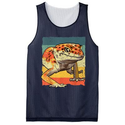 Funny Leopard Gecko Design For Women Gecko Lover Mesh Reversible Basketball Jersey Tank