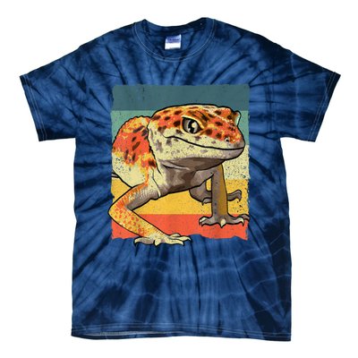 Funny Leopard Gecko Design For Women Gecko Lover Tie-Dye T-Shirt