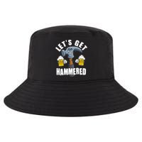 Funny Lets Get Hammered Drunk Hammer Beer Lover Cool Comfort Performance Bucket Hat