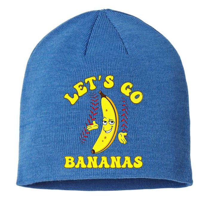 Funny LetS Go Bananas Cute Banana Sustainable Beanie