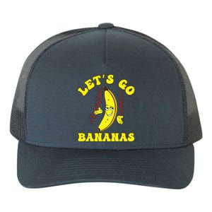 Funny LetS Go Bananas Cute Banana Yupoong Adult 5-Panel Trucker Hat