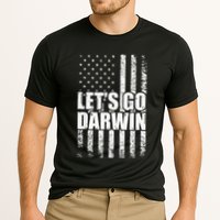 Funny Lets Go Darwin LetS Go Darwin American Flag Performance Shirt