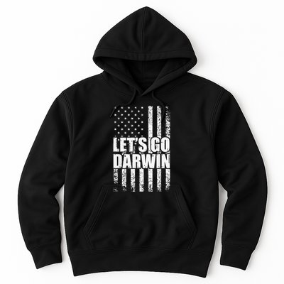 Funny Lets Go Darwin LetS Go Darwin American Flag Hoodie