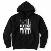 Funny Lets Go Darwin LetS Go Darwin American Flag Hoodie
