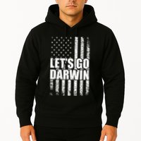 Funny Lets Go Darwin LetS Go Darwin American Flag Hoodie