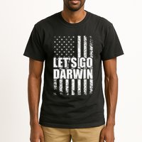 Funny Lets Go Darwin LetS Go Darwin American Flag Tall T-Shirt