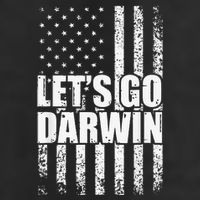Funny Lets Go Darwin LetS Go Darwin American Flag Microfiber Hand Towel