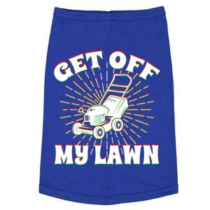 Funny Lawnmower Get Off My Lawn Landscape Artist Gift Doggie Tank